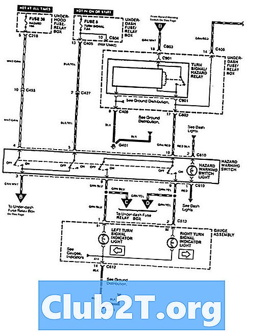 1995 Acura TL Wiring Diagram สำหรับ Remote Start