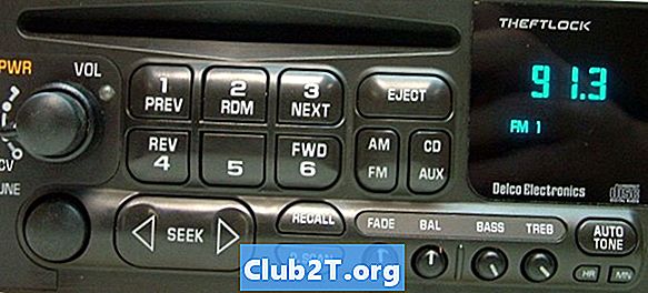 1995 Chevrolet Astro Car Audio ledningsdiagram