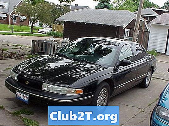 1995 Chrysler LHS autode turvasüsteemide skeem
