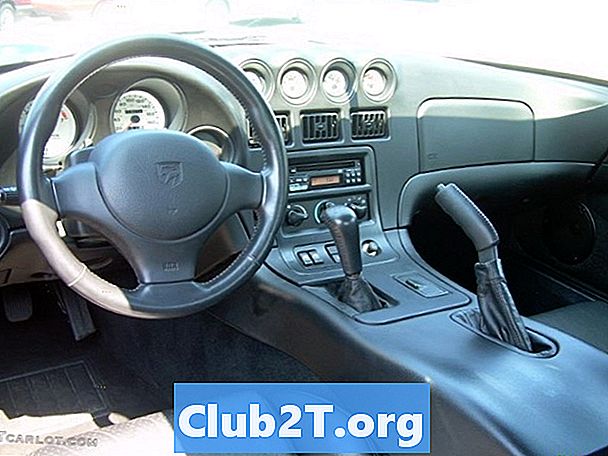 1995 Dodge Viper GTS Factory Informace o velikosti pneumatik