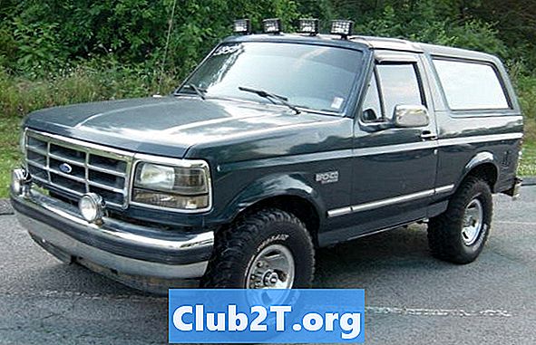 1995 Ford Bronco Sơ đồ nối dây từ xa - Xe