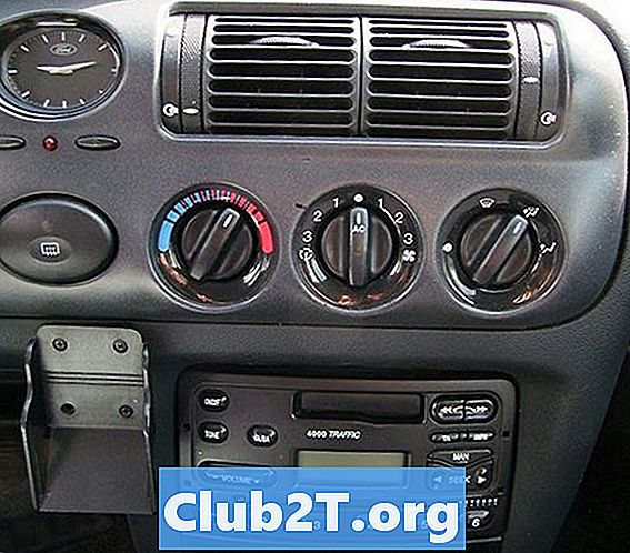 1995 Ford Escort Car Radio Dijagram ožičenja