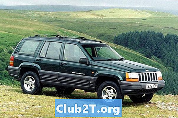 1995 Navodila za ožičenje na daljinskem zagonu Jeep Grand Cherokee