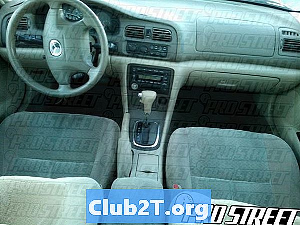 1995 Mazda 626 Auto Stereo Bedradingsschema