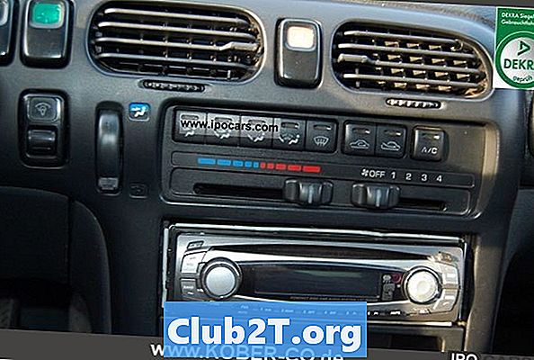 1995 Mazda 929 Diagrama cablului radio auto