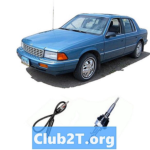1995 Plymouth Acclaim Car Audio Schéma zapojení