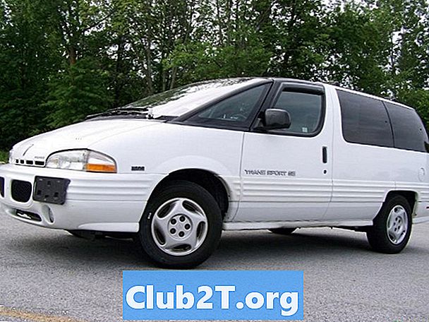 ขนาดหลอดไฟรถยนต์ Pontiac Trans Sport 1995