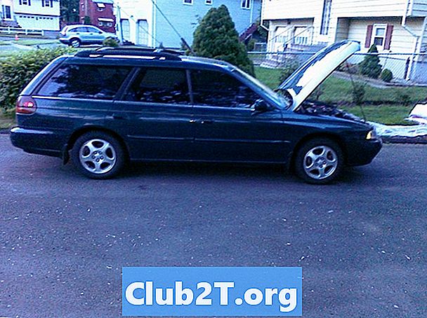 1995 Panduan Pemasangan Keselamatan Kereta Subaru Legacy