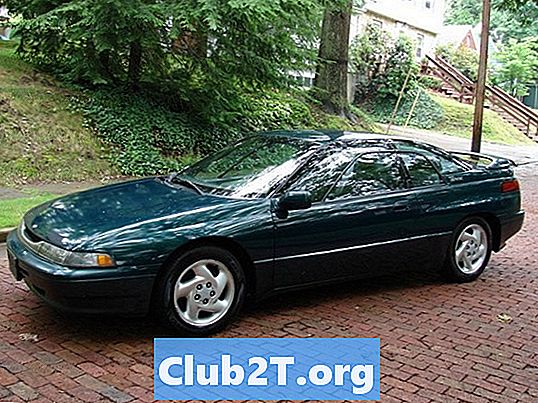 1995 Subaru SVX Velikost pnevmatik