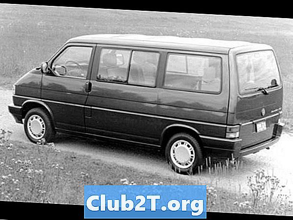 1995 Volkswagen Eurovan automašīnu signalizācijas vadu ceļvedis