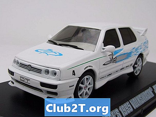 1995 Hướng dẫn kích thước bóng đèn tự động của Volkswagen Jetta