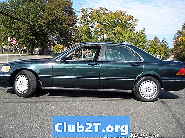 1996 Acura RL autoalarmide juhtmestik