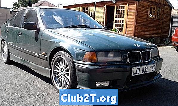 1996 BMW 318is 자동차 경보 배선 정보