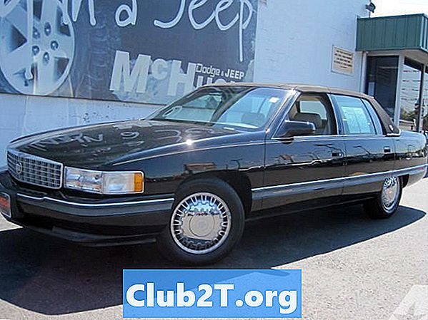 1996 Cadillac Concours Keyless Entry Štartovacia schéma zapojenia
