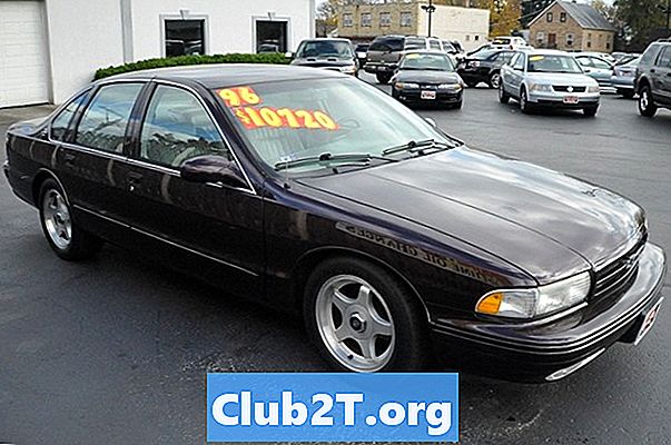 1996 Chevrolet Impala Autoradio Draad Kleurcodes