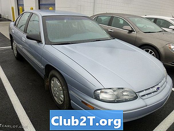 1996 Chevrolet Lumina auto spuldzes izmēra tabula