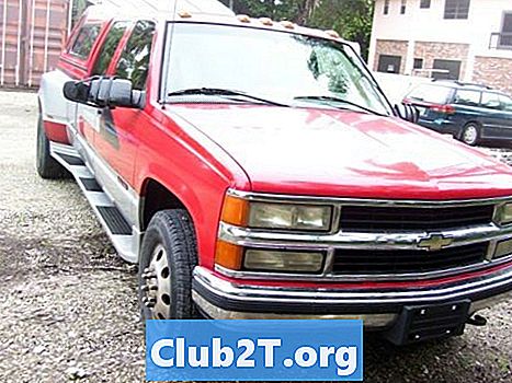 1996 Chevrolet Silverado C3500 Rajah Radio Rangkaian Pendaratan Kereta