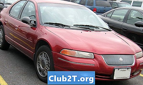 1996 m. „Chrysler Cirrus Replacement Lightbulb“ dydžiai
