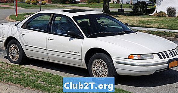 1996 Chrysler Concorde auto drošības vadu shēma