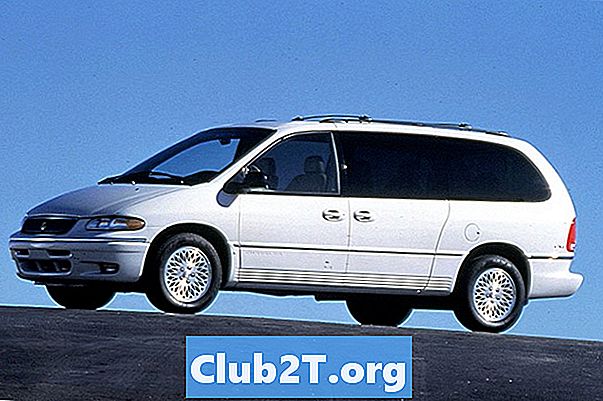1996 Chrysler Town và Country Car Sơ đồ dây âm thanh nổi