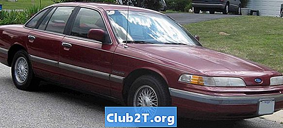 1996 Ford Корона Вікторія Автосигналізація дроту діаграми