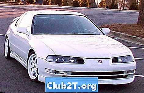 1996 Sơ đồ định cỡ lốp xe Honda Prelude