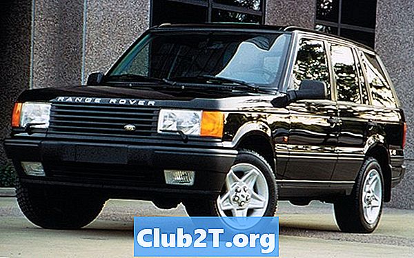 1996 Land Rover Discovery gaismas spuldzes izmēra tabula