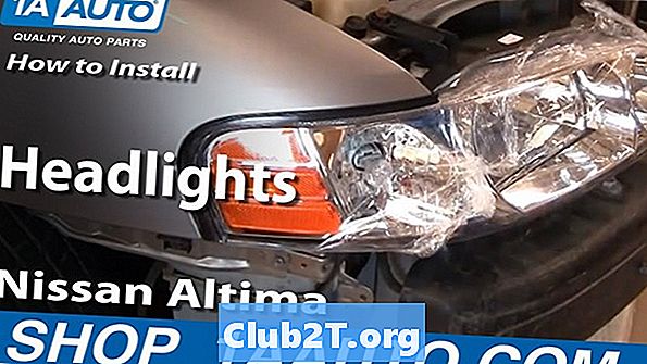 1996 Nissan Altima Car Light Bulb Penggantian Ukuran
