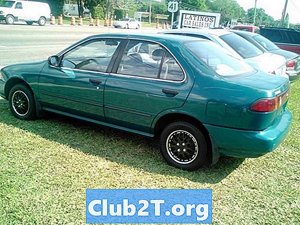 1996 Nissan Sentra GXE Factory Tizes Sizes