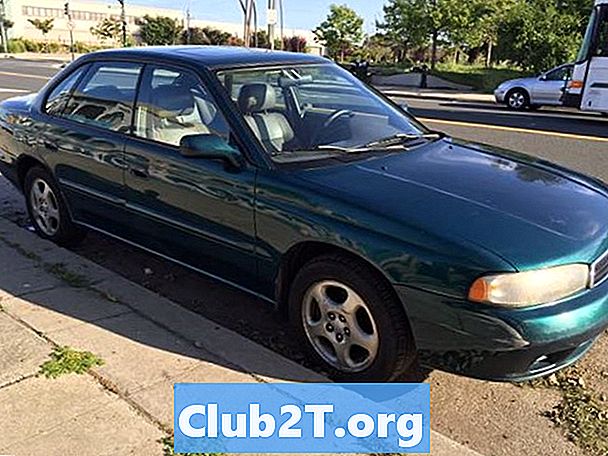 1996 Navodila za ožičenje Subaru Legacy Car Alarm
