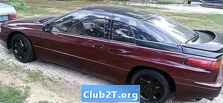 Электрическая схема автомобильной безопасности Subaru SVX, 1996