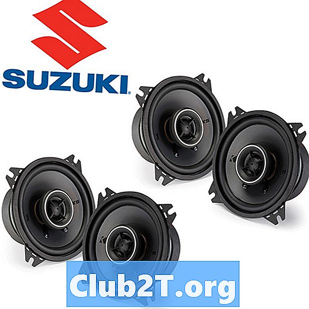 1996 Suzuki Sidekick Car Audio vezetékezési útmutató
