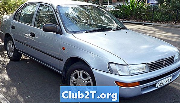 1996 Toyota Corolla Car Light Base Tamanhos