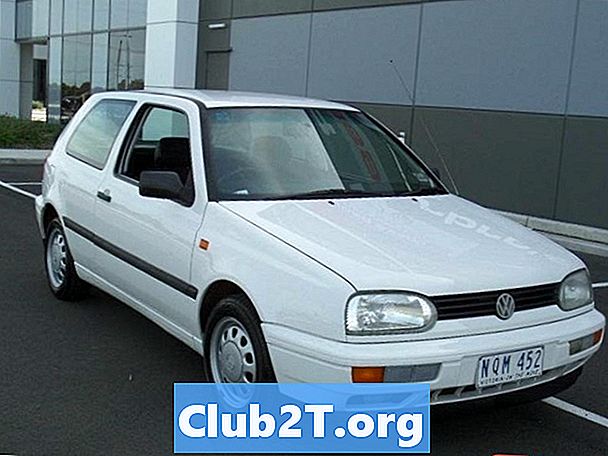 1996 Volkswagen Eurovan 자동차 보안 배선 다이어그램