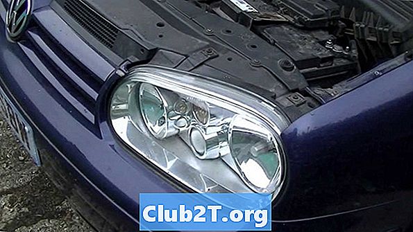 1996 Schéma veľkostí žiarovky Volkswagen GTI