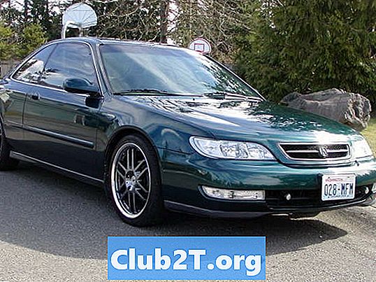 1997 Acura CL Ръководство за окабеляване на автомобилни радиостанции