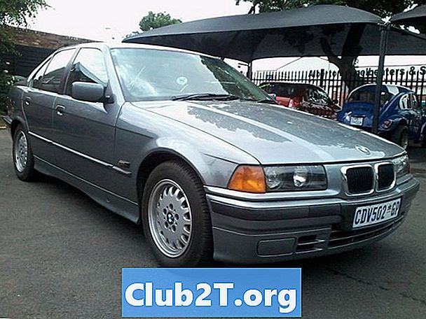 1997 년 BMW 318is 자동차 알람 결선도