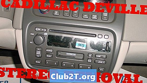 2001 Cadillac Deville auto stereo vadu ceļvedis