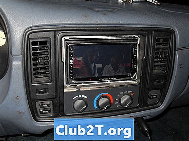 1997 Chevrolet Caprice Skema Pengkabelan Radio Mobil