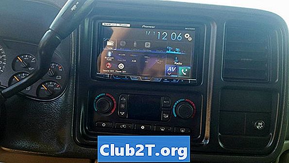 1997 Chevrolet Tahoe auto radio vadu shēma