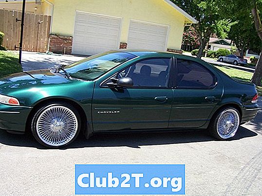 1997 Chrysler Cirrus Factory Průvodce velikostmi pneumatik