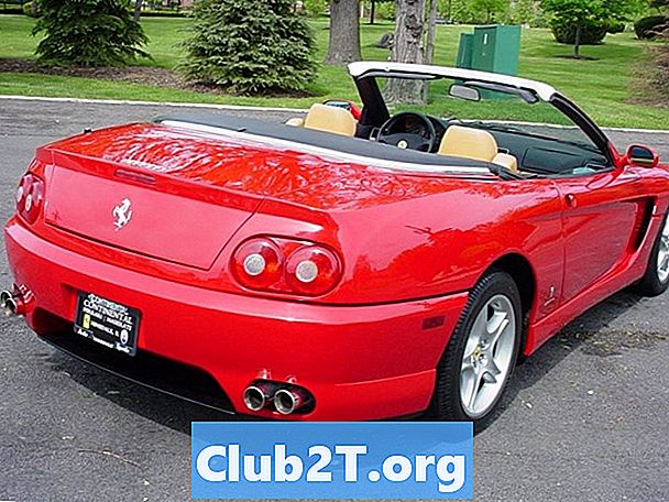 1997 Ferrari 456 GT Car Audio vezetékes útmutató