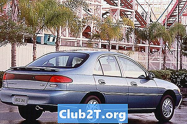 1997 Ford Escort ZX2 Διάταξη καλωδίωσης στερεοφωνικού ήχου αυτοκινήτου αυτοκινήτου