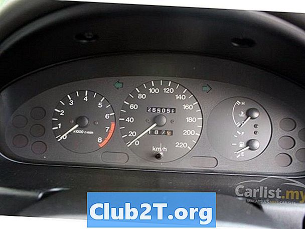 Diagrama de fiação de segurança do carro Ford Probe 1997