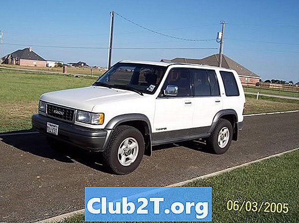 1997 Isuzu 기병 자동차 타이어 크기 정보 - 자동차