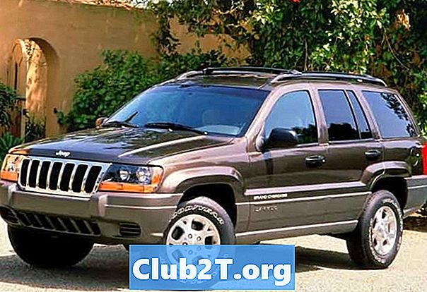 1998 Jeep Grand Cherokee Auto Light Bulb Base Størrelser