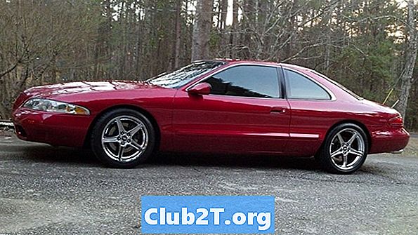 1997 Lincoln Mark VIII Car Audio traatide värvikoodid