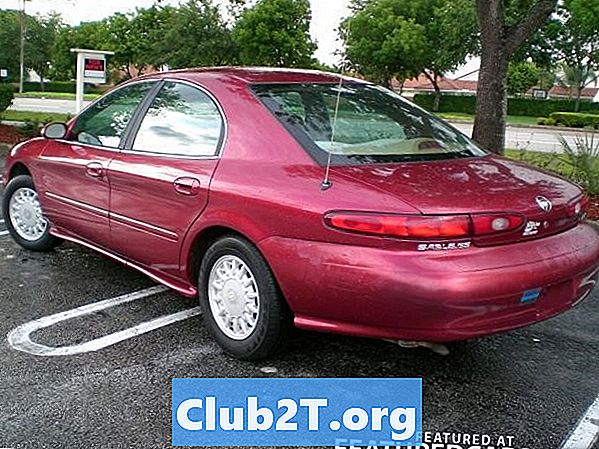 1997 р. Mercury Sable Car Radio Проводка кольорових кодів - Автомобілів