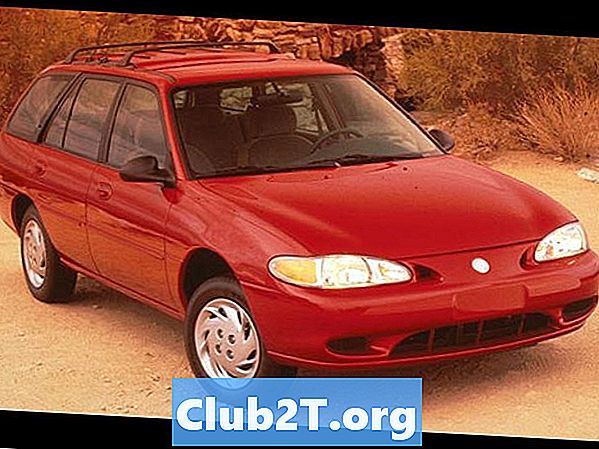 1997 बुध ट्रेसर कार लाइट बल्ब आकार आरेख
