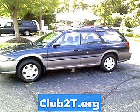 1997 Schemat okablowania Subaru Legacy Car Security